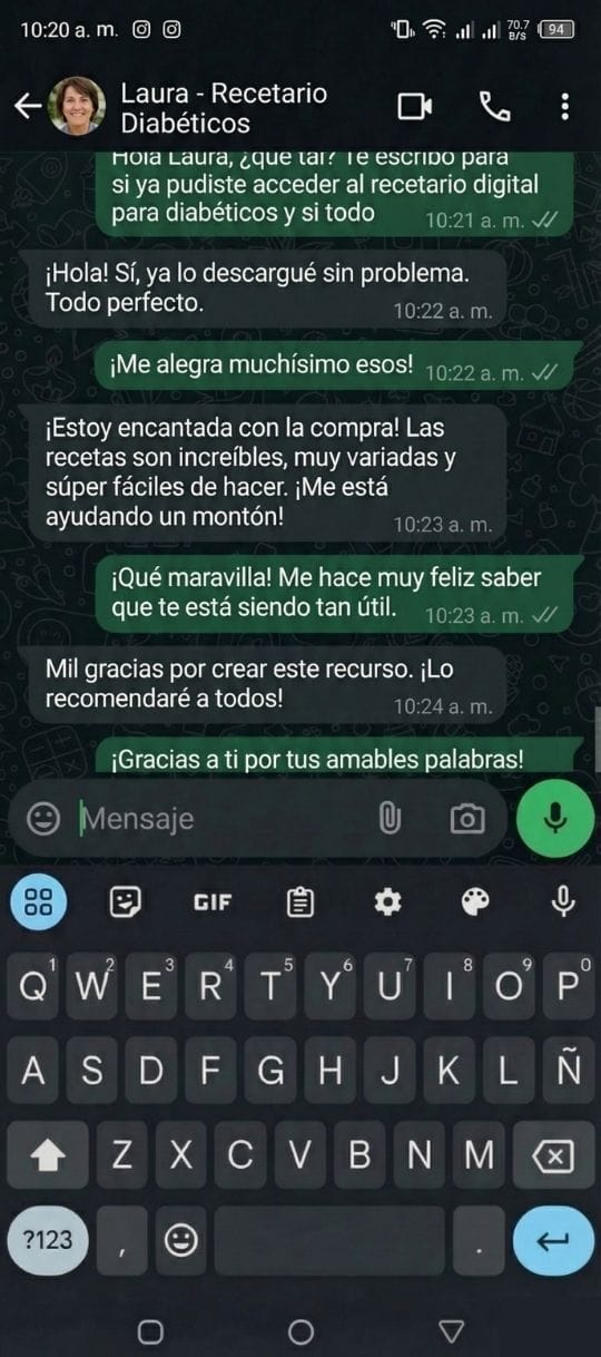 WhatsApp Laur